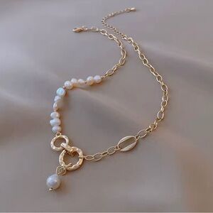 🌟 Natural Freshwater Pearl Necklace